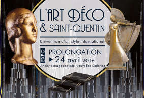expostion art déco à Saint-Quentin